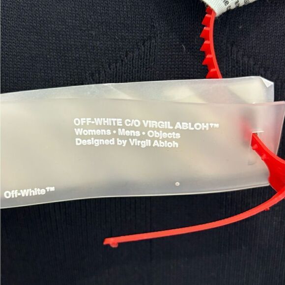 NWT Off-White Logo Strap Midi Dress - Picture 10 of 10